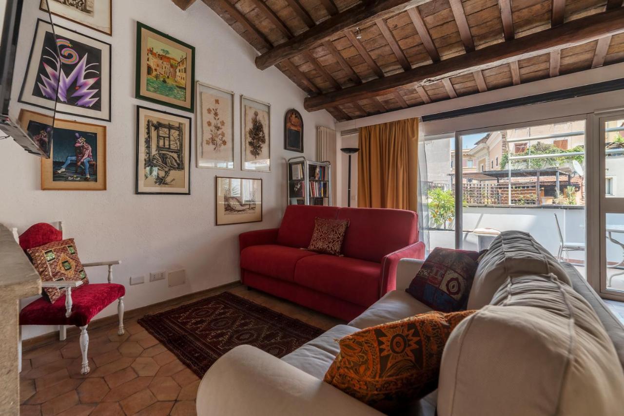 Banchi Vecchi Apartment With Terrace Rome Exterior photo