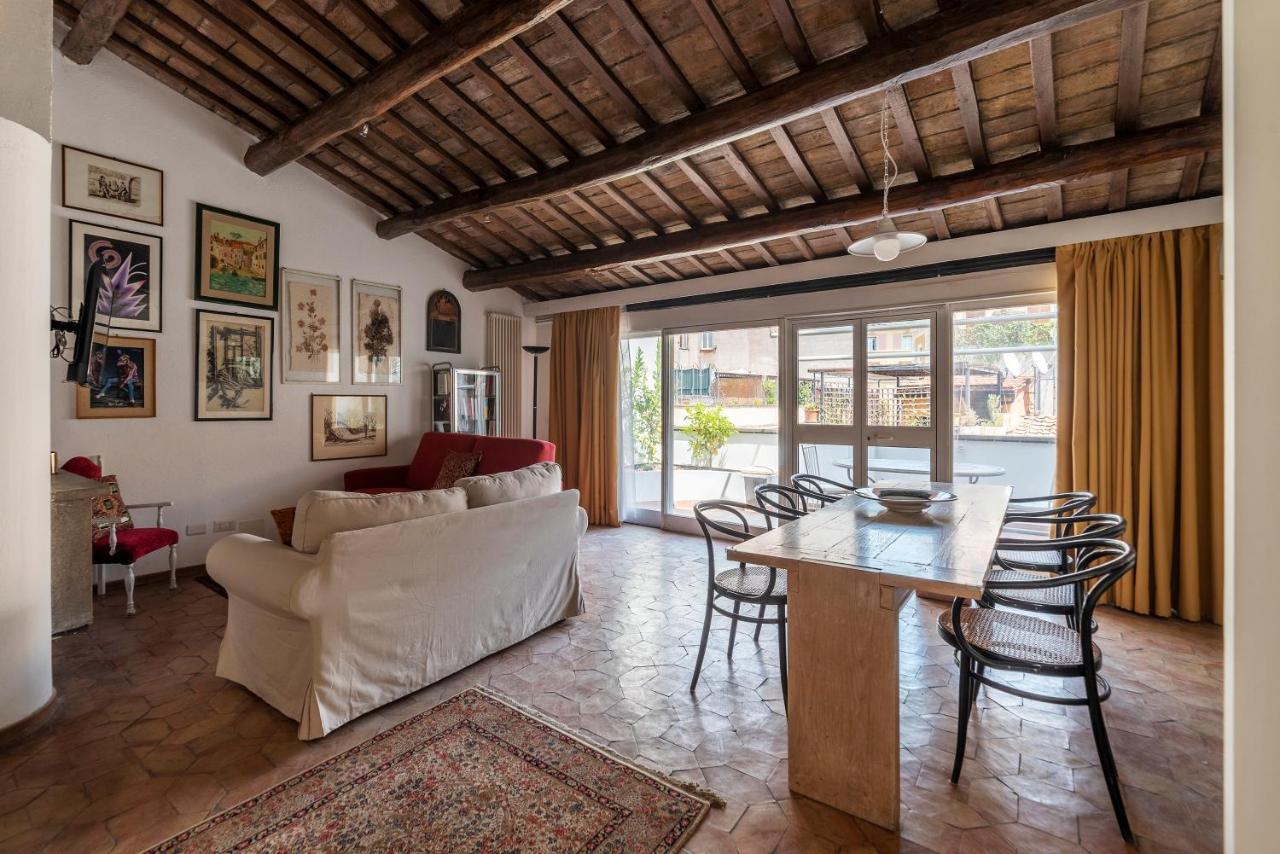 Banchi Vecchi Apartment With Terrace Rome Exterior photo