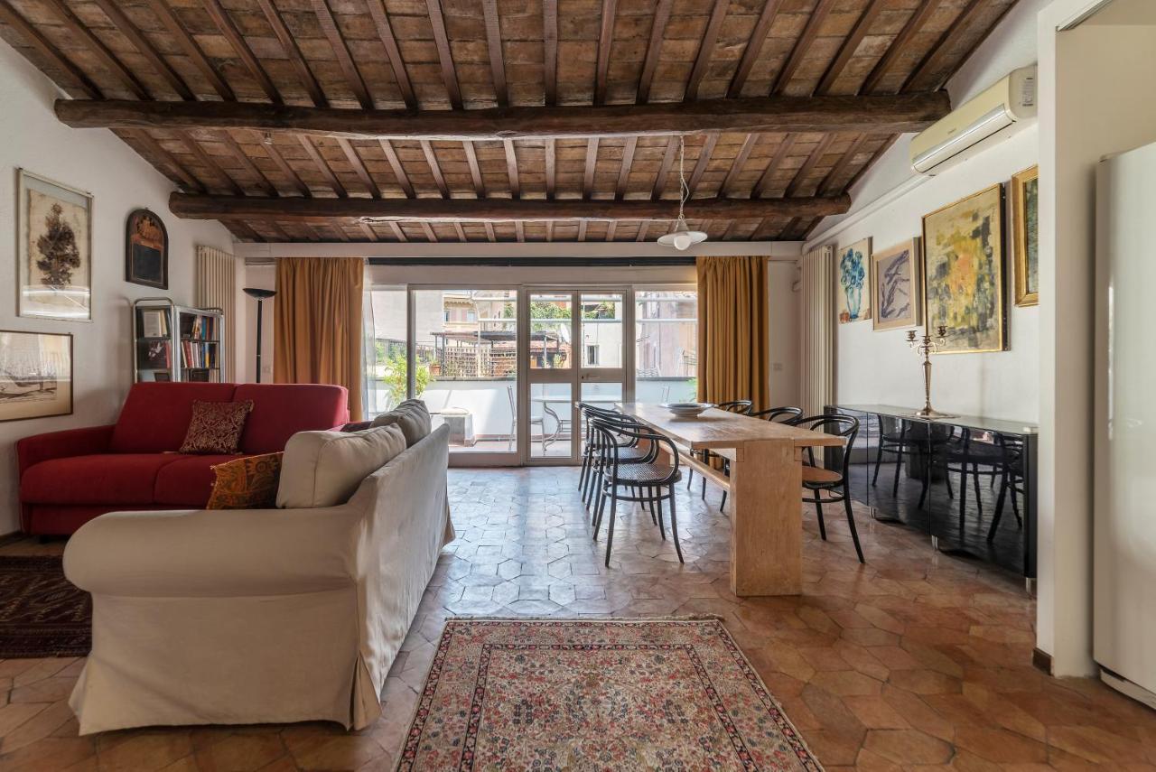 Banchi Vecchi Apartment With Terrace Rome Exterior photo
